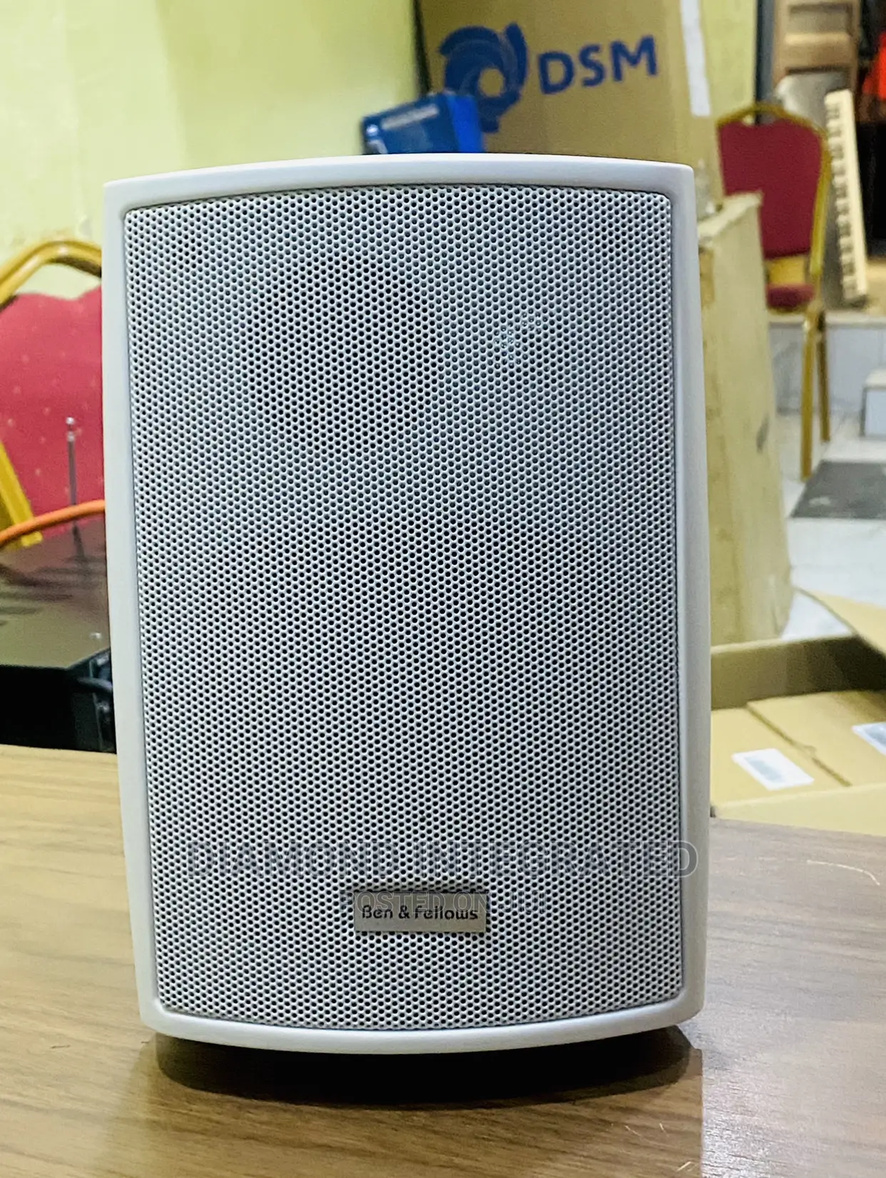 A Pair of Ben Fellows Wall Hanging Speaker