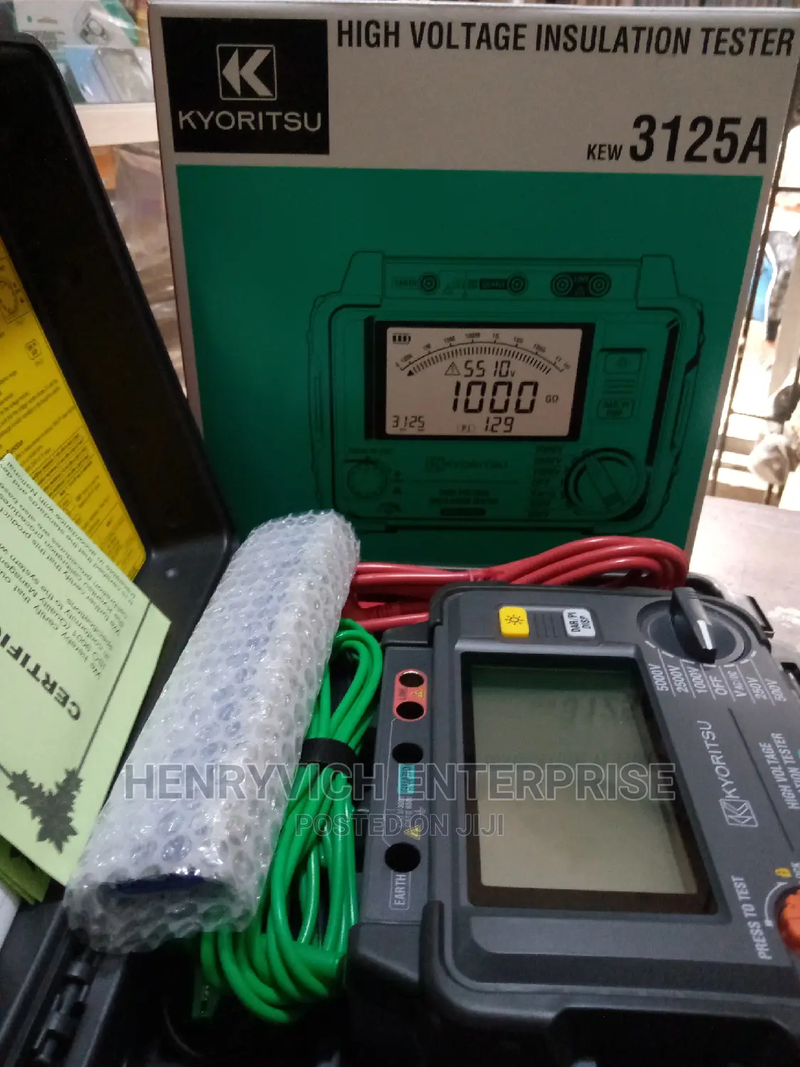 Kyoristu Insulation Tester Model Kew3125a