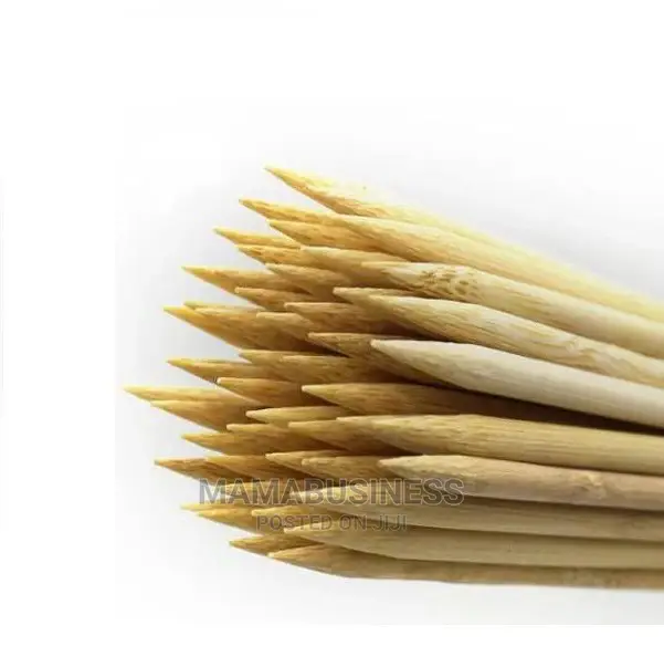 100 Falcon Bamboo Skewers 6inch Wooden BBQ Sticks