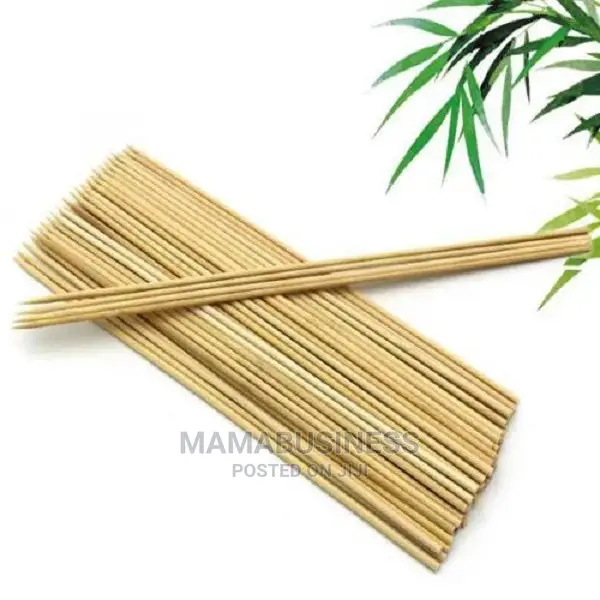 100 Falcon Bamboo Skewers 6inch Wooden BBQ Sticks