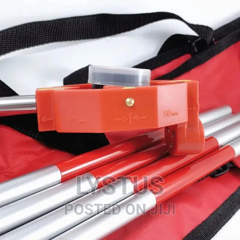 New Mini Prism W/4 Poles +17.5mm for Leica Total Stations