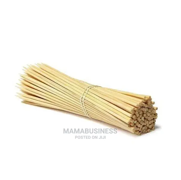 100 Falcon Bamboo Skewers 10inch Wooden Bbq Sticks