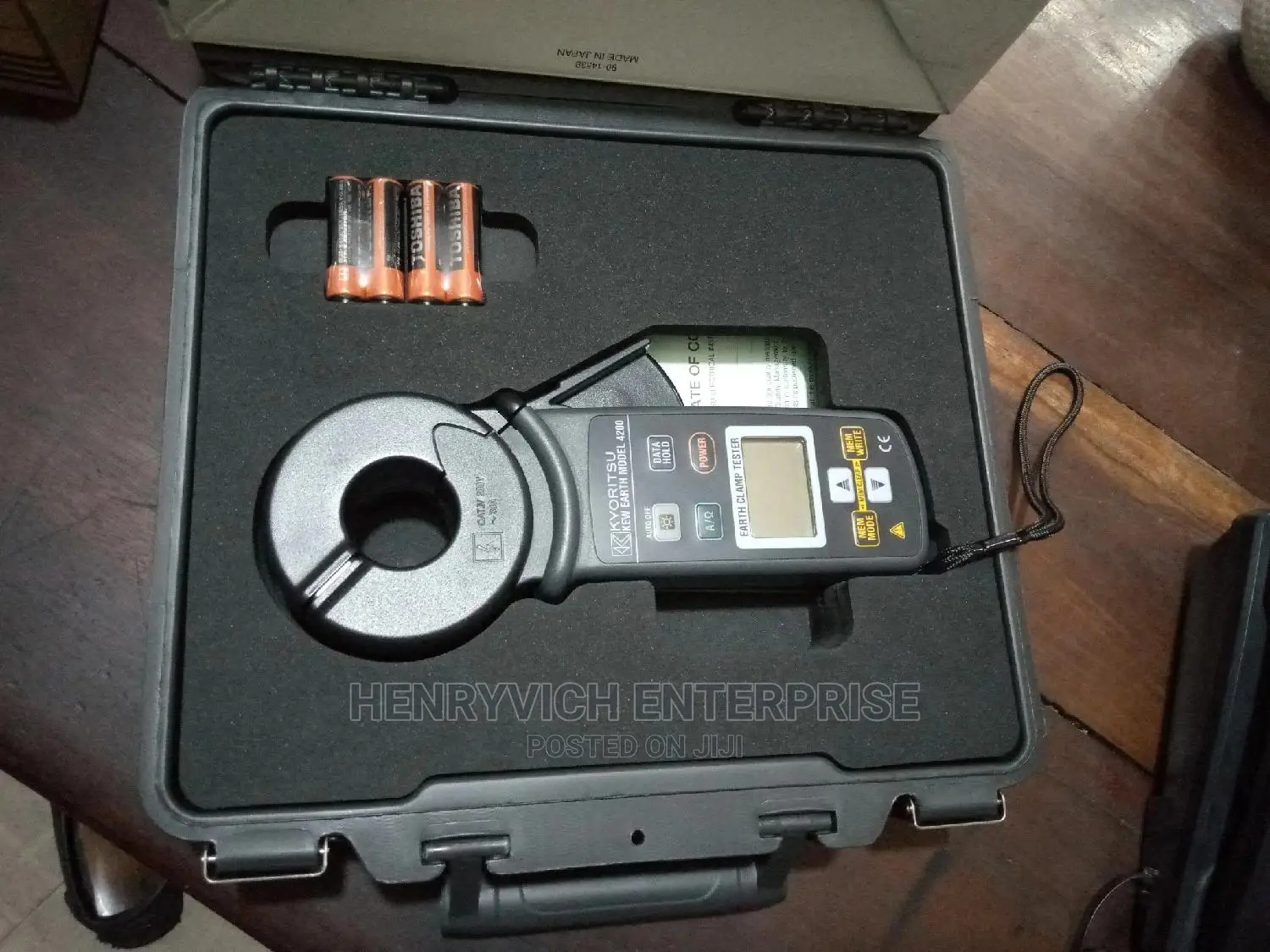 Kyoristu Earth Clamp Meter Model 4200