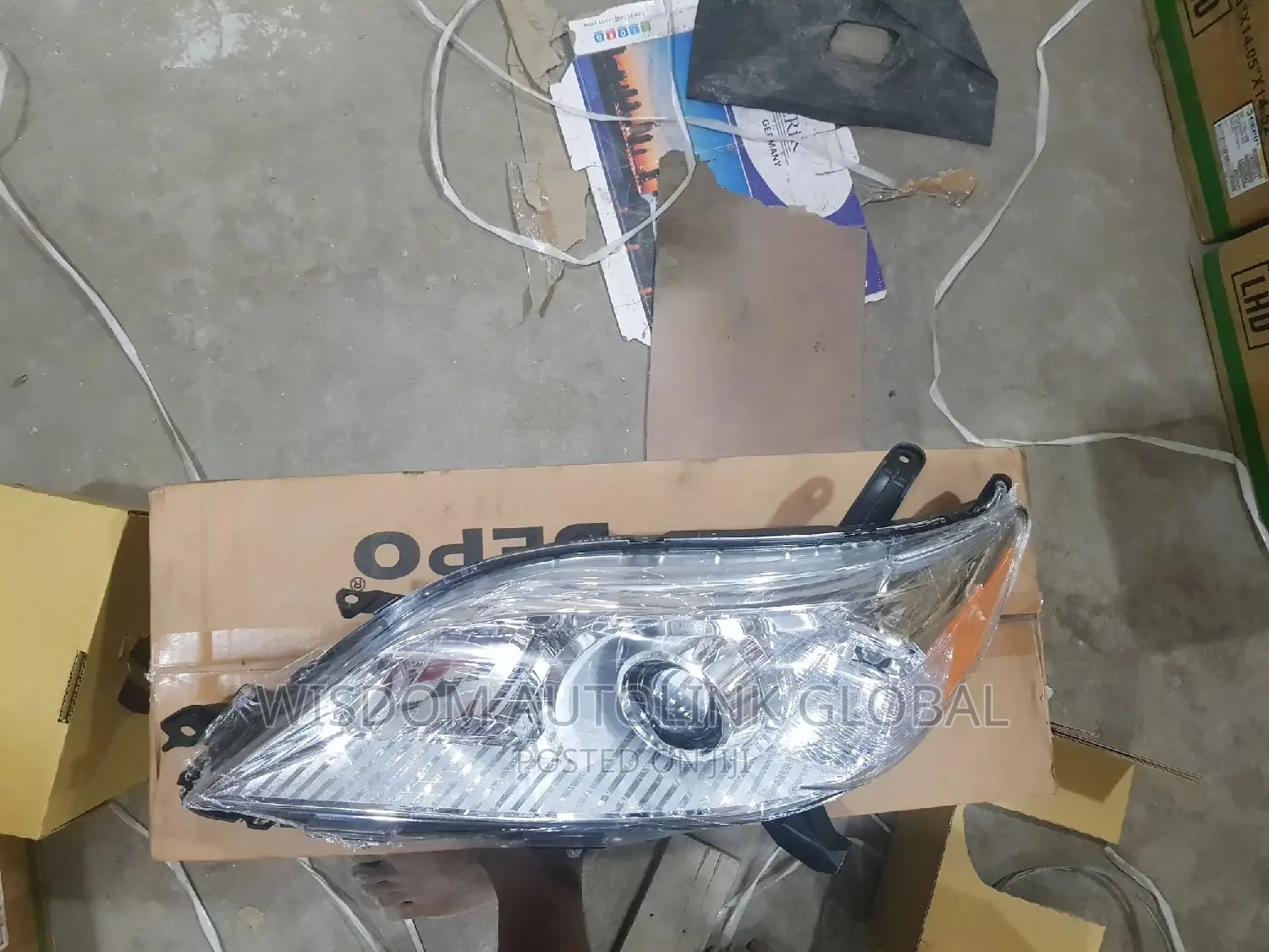 Headlights for Toyota Sienna 2012 to 2015 Depo Taiwan Made