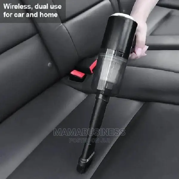2 in 1 Rechargeable Car Vacuum Cleaner With LED Light