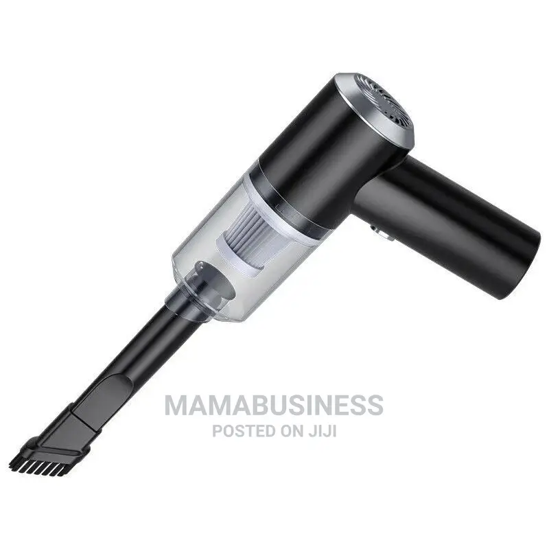 2 in 1 Rechargeable Car Vacuum Cleaner With LED Light