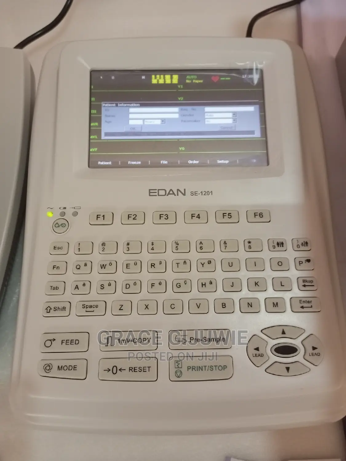 12 Channel Edan Ecg Machine
