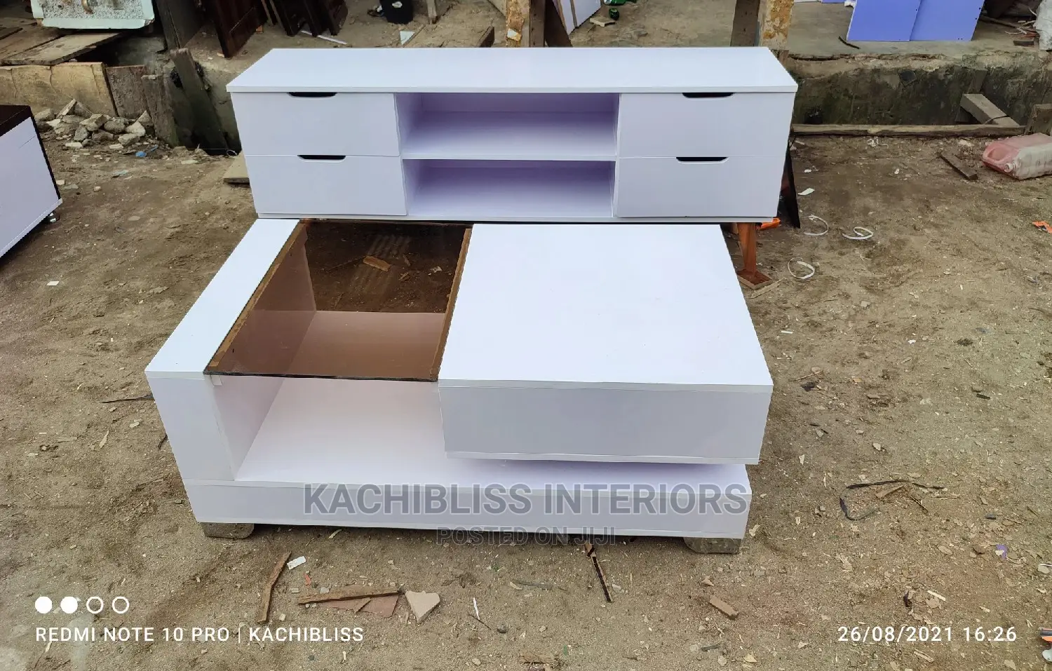 Beautiful Tv Console Center Table.