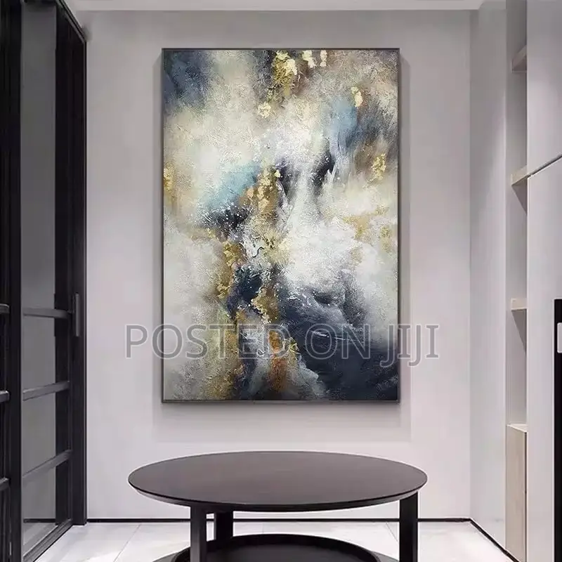 Oil Abstract Painted Print