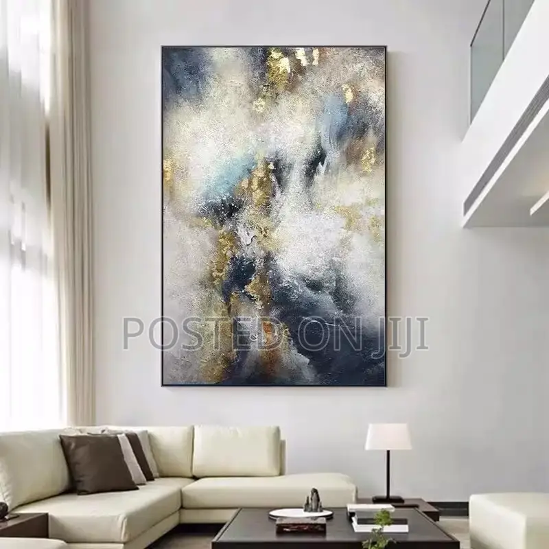 Oil Abstract Painted Print