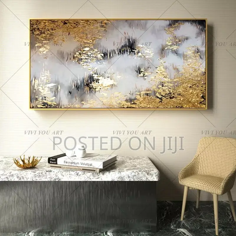 Oil Abstract Painted Print