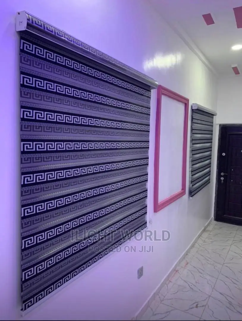 Quality Versace Design Adjustable Window Blinds.
