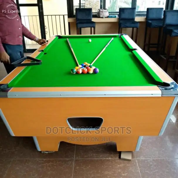 8ft by 4ft British Marble Coin Snooker Board