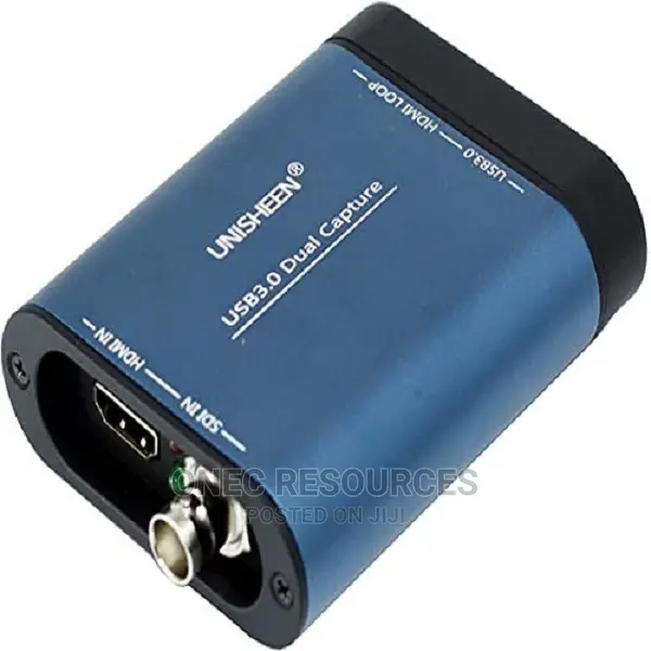 USB 3.0 Hdmi Sdi Dual Input Capture Card, Video Broadcast Ga