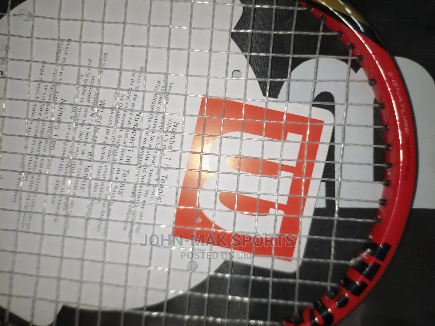 Professional Wilson Lawn Tennis Racket