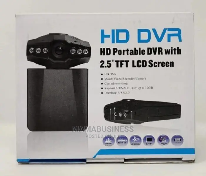 Hd Portable DVR With 2.5" TFT LCD Screen