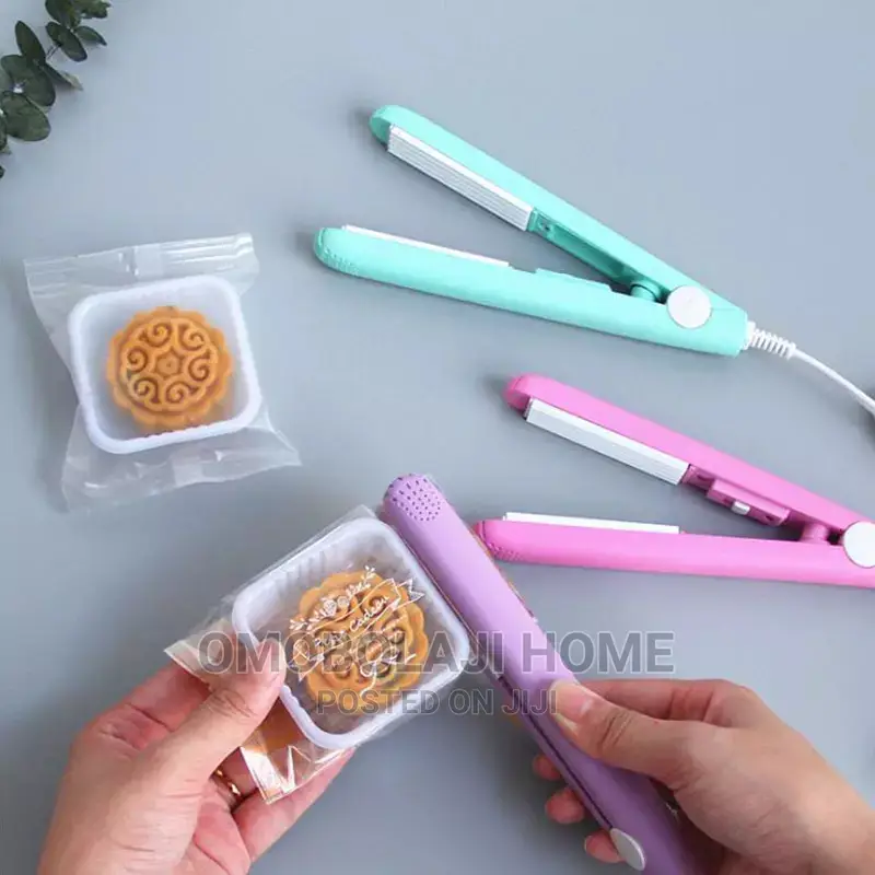 Mini Sealer and Portable Hair Straightener