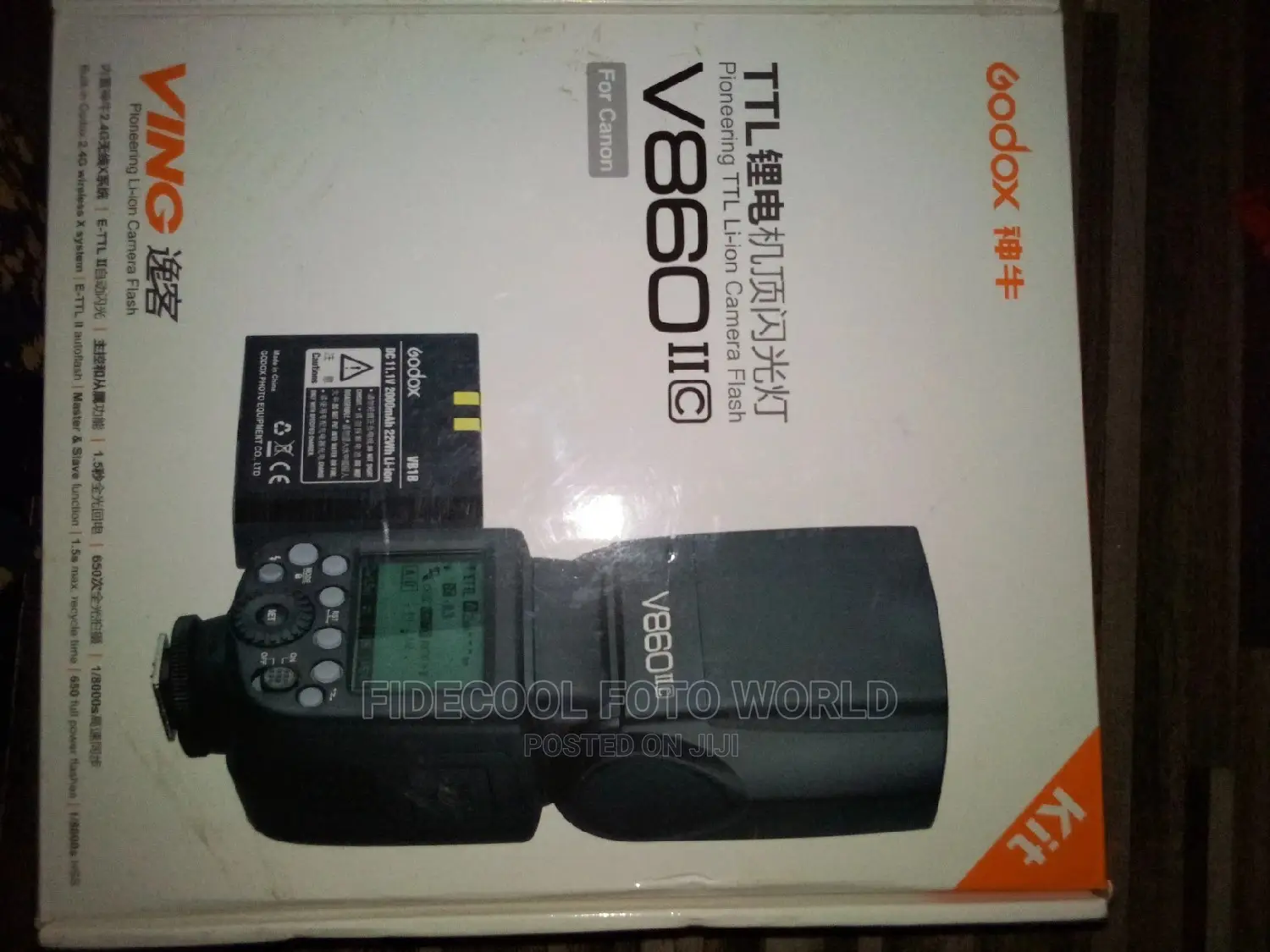 Godox V860 Ii Flash