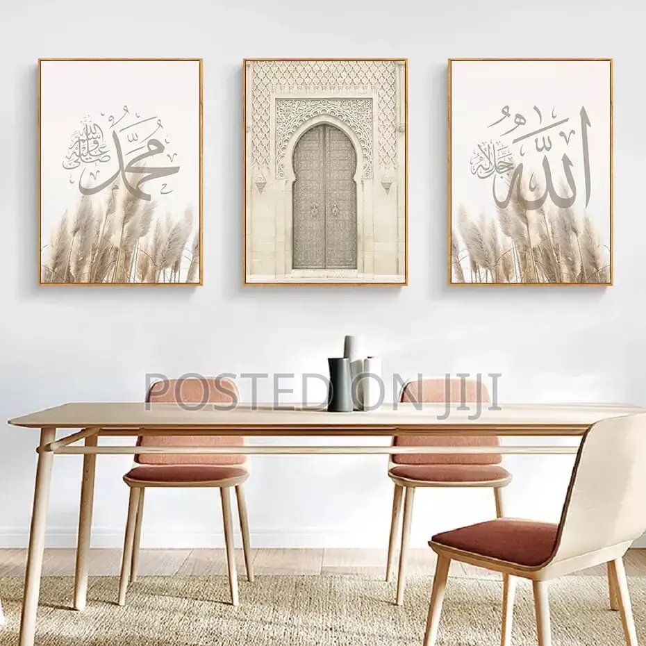 Bohemia Islamic Pampas Wall Art