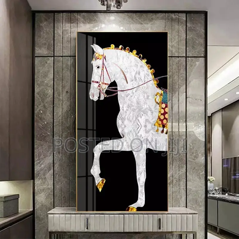 Modern Horse Wall Art Canvas Print
