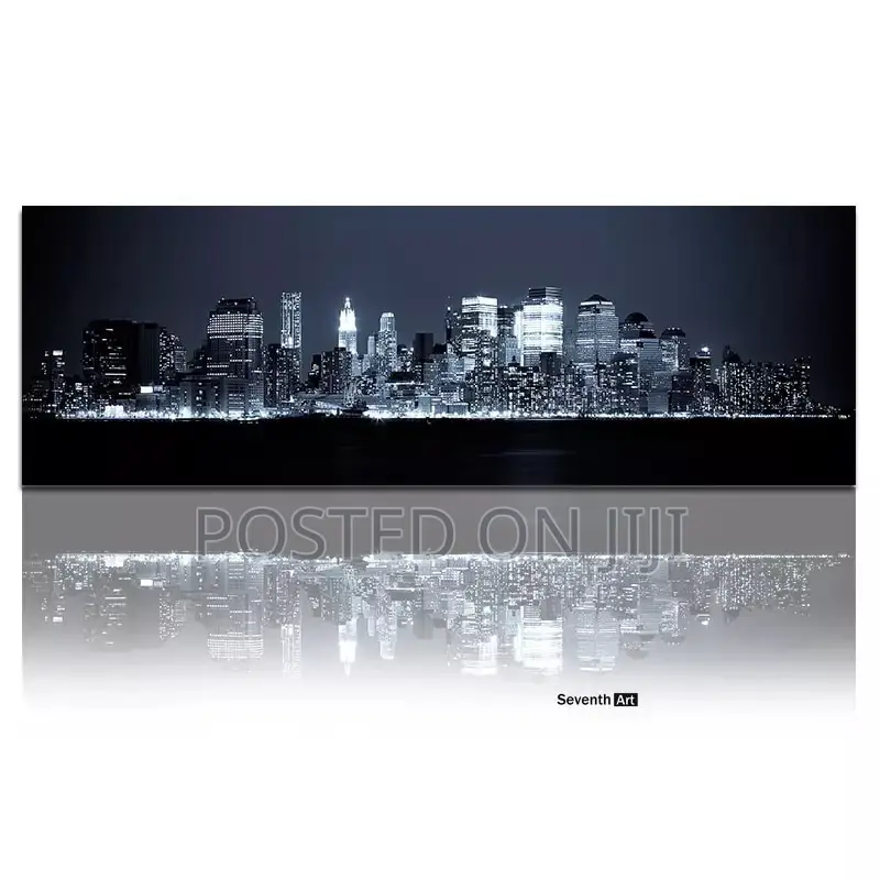 Black and White Newt York City Wall Art