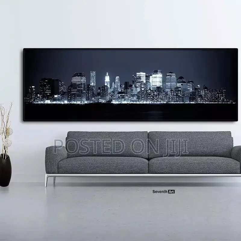 Black and White Newt York City Wall Art