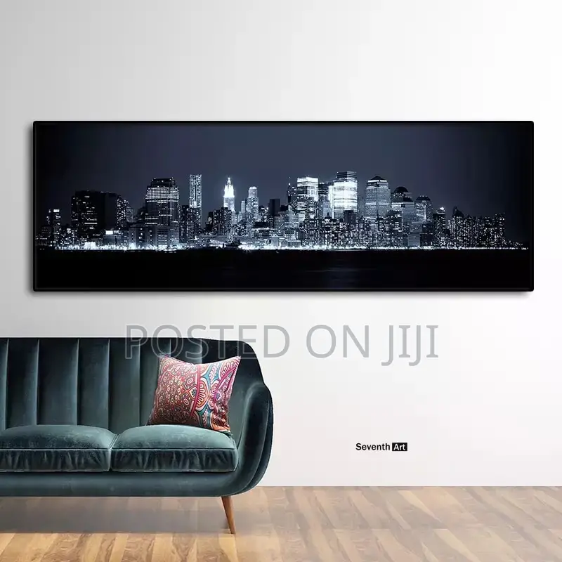 Black and White Newt York City Wall Art