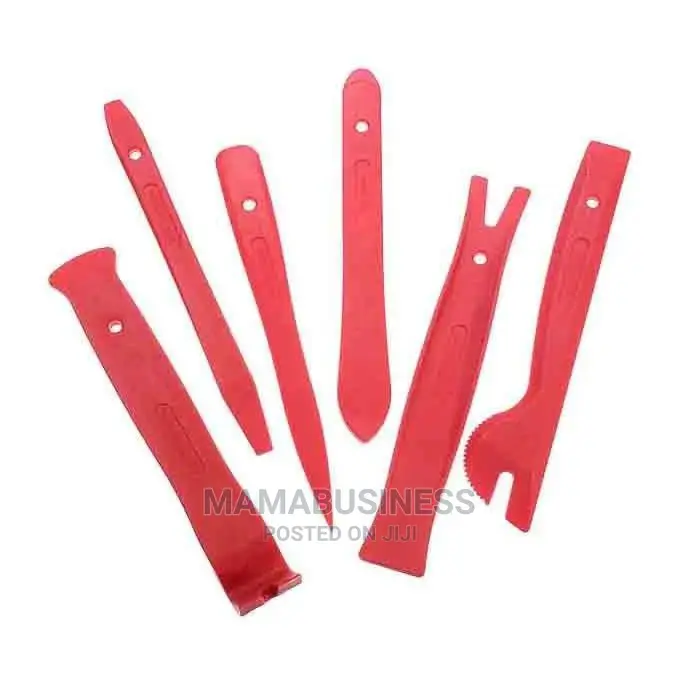 6 PCS Auto Trim Removal Tool Set - Red