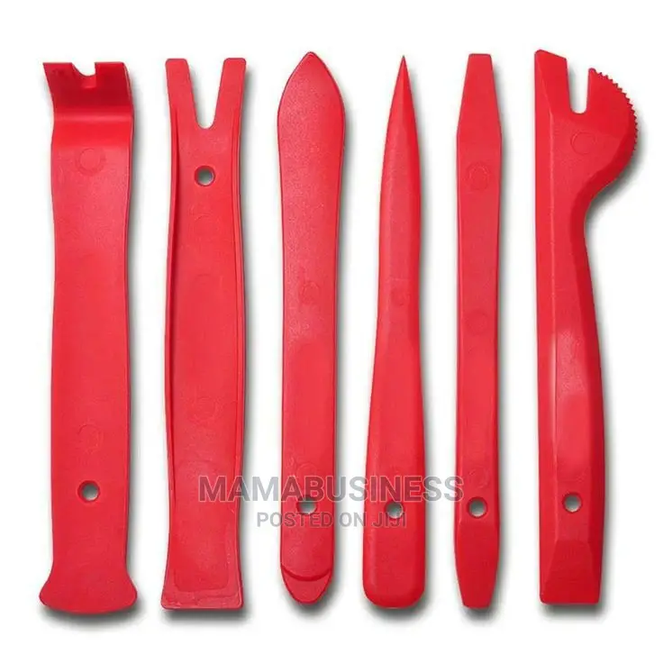 6 PCS Auto Trim Removal Tool Set - Red