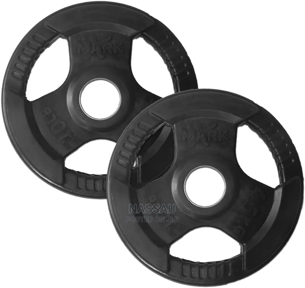 Pair of 10kg Olympic Weight Plates