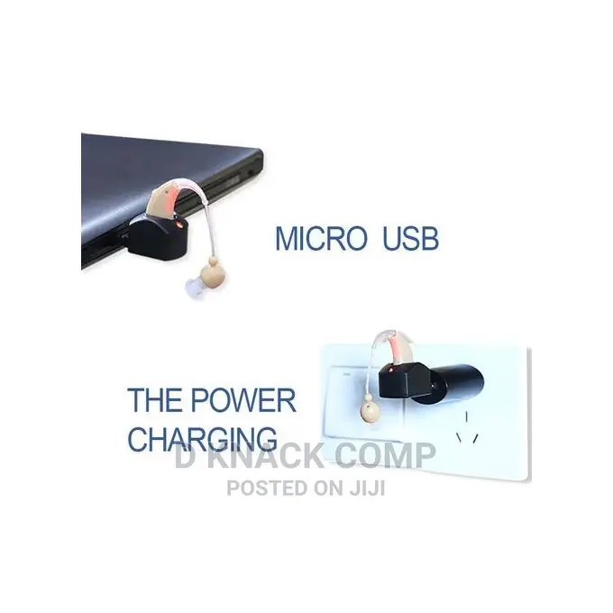 Rechargeable Hearing Aids for Elderly Care Deafness