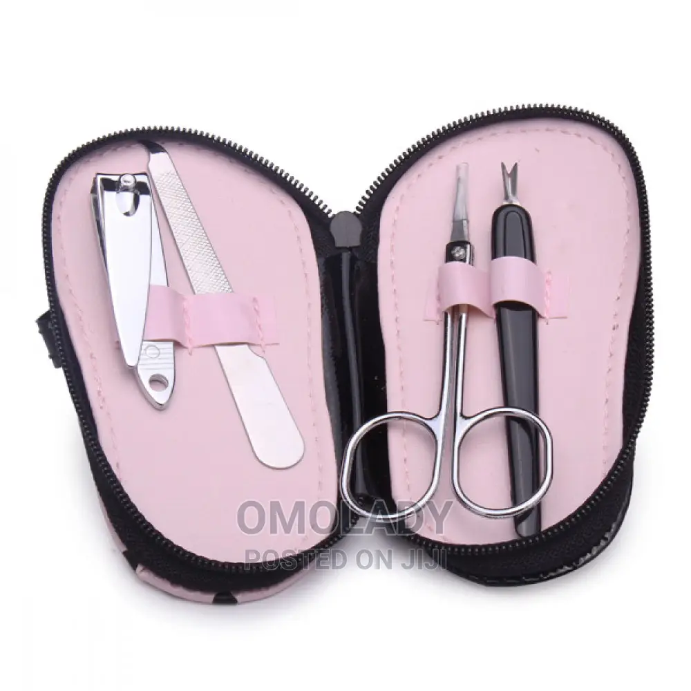 Mini Shoes Shaped Bag Nail File Clipper Manicure Set
