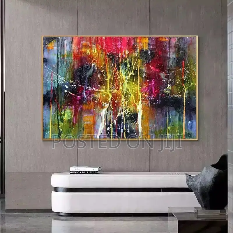 Colorful Abstract Painting for Living Rooms
