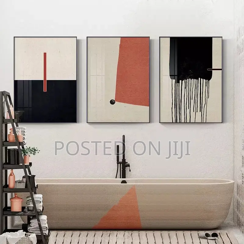 Colorful Geometric Abstract Painting