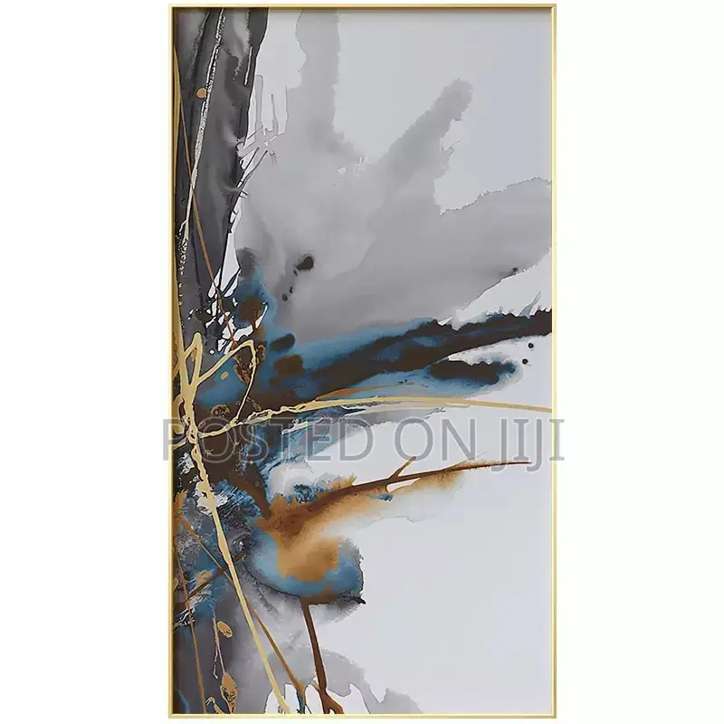 Abstract Watercolor Painting And Print.
