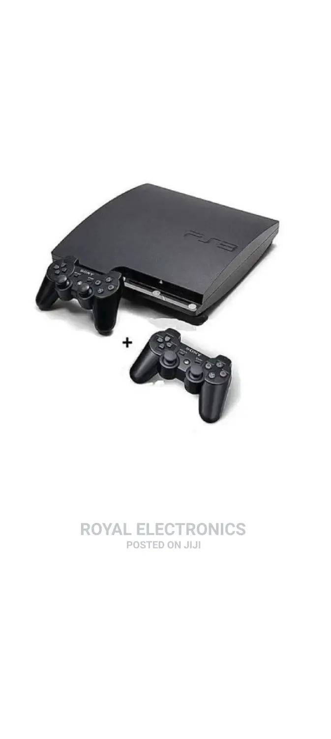 Direct Uk Slim Ps3 With Two Pad and Accessories and 13 Games