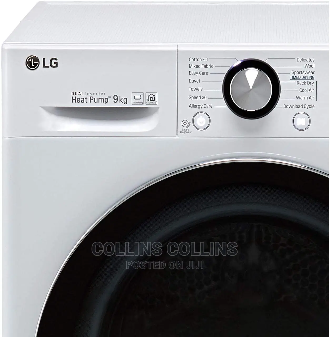 Lg Fdv909w Tumble Dryer 9kg