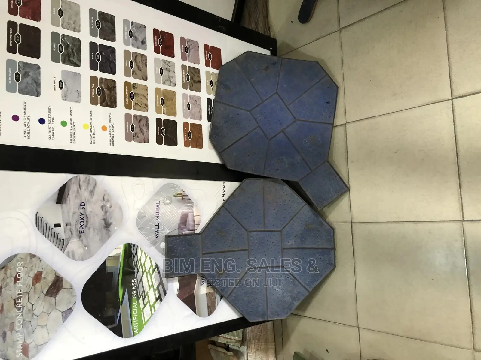 Octagon Mold Rubber Stamp