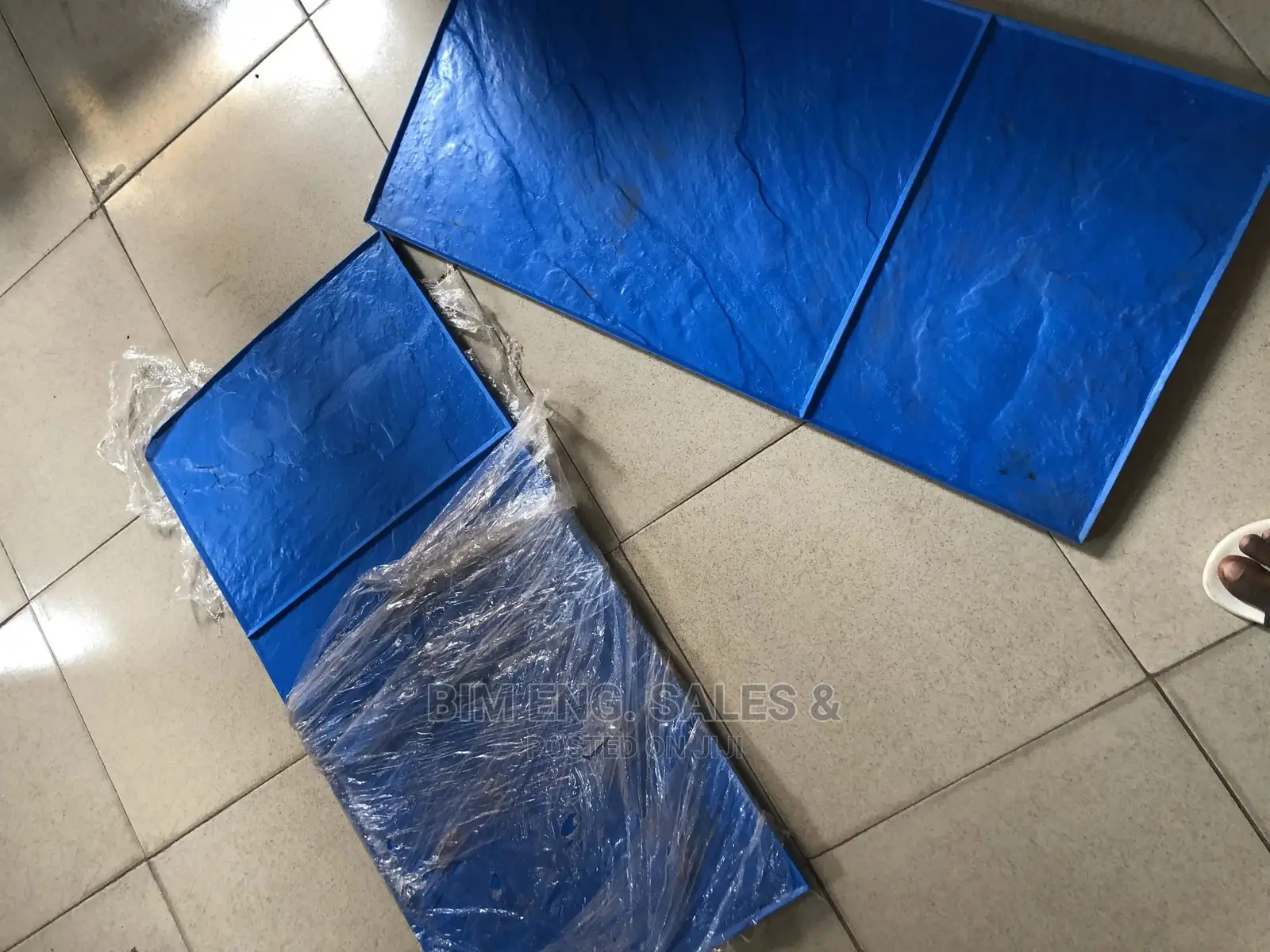 Blue Stone Slate Rubber Mold Mart Stamped Concretes Design
