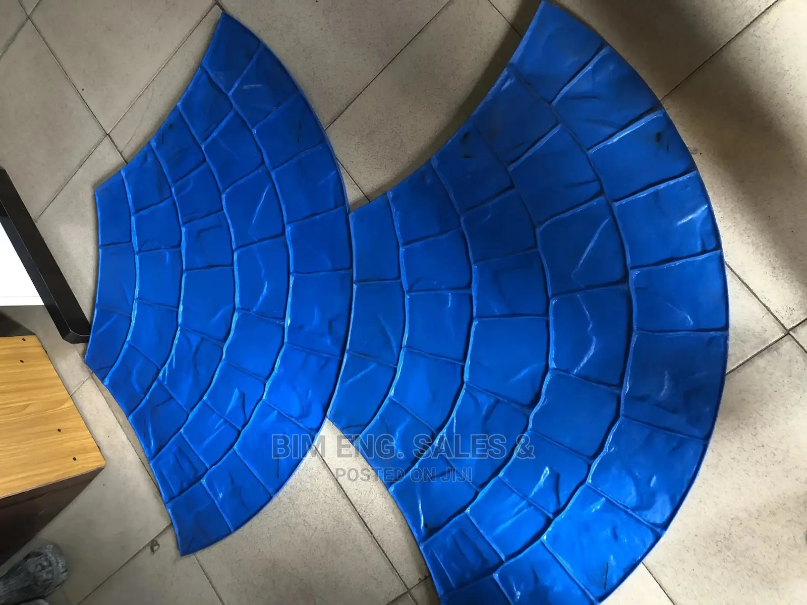 European Fan Mold Design Stamp Mart Mold Rubber