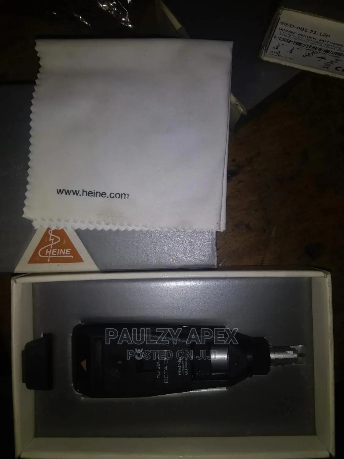Heine Retinoscope and Handle