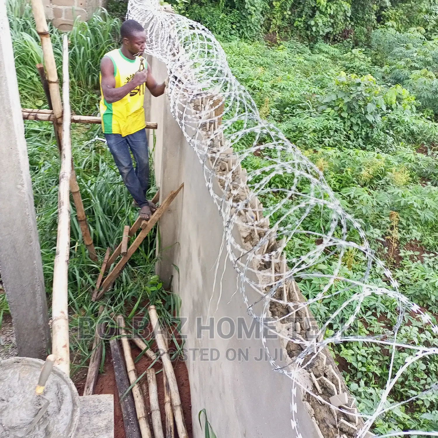 American Concertina Wire; Perimeter Razor Fence