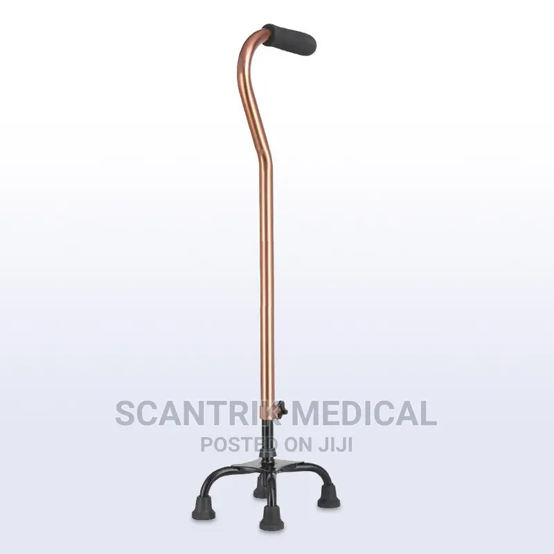 Adjustable Height Handle Walking Stick Elderly Up Standing