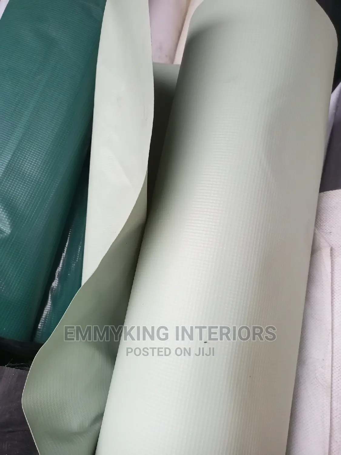 Over Thick Tarpaulin
