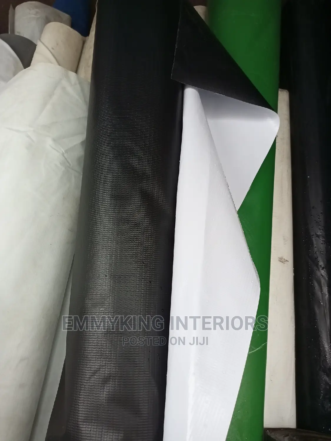 Over Thick Tarpaulin