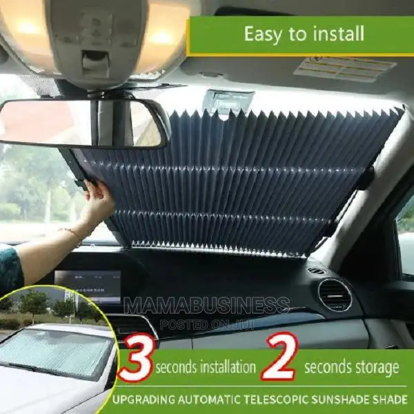 70cm SUV Car Cooling Retractable Windshield Cover