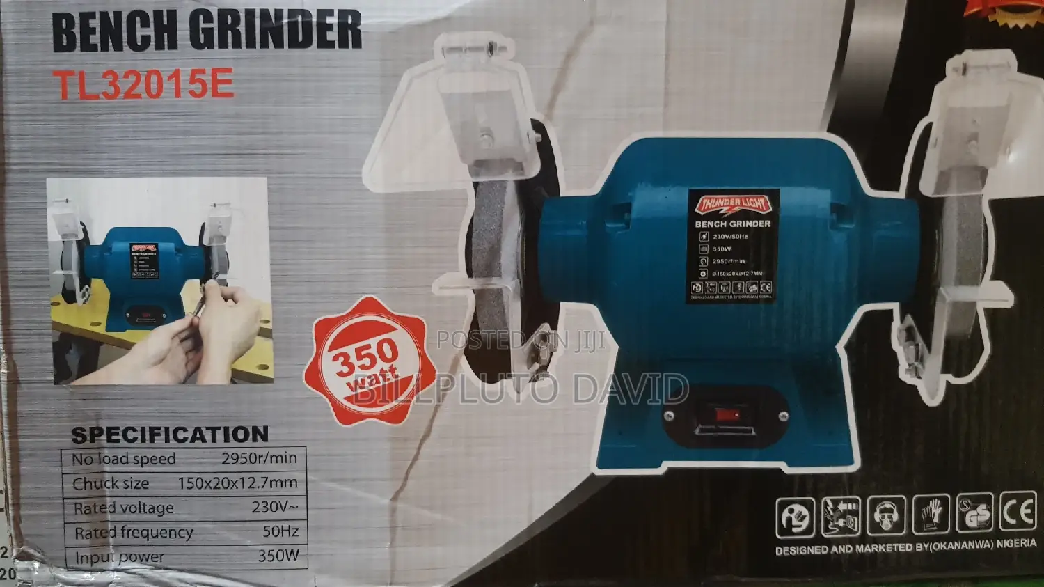 8inchs Bench Grinder Machine