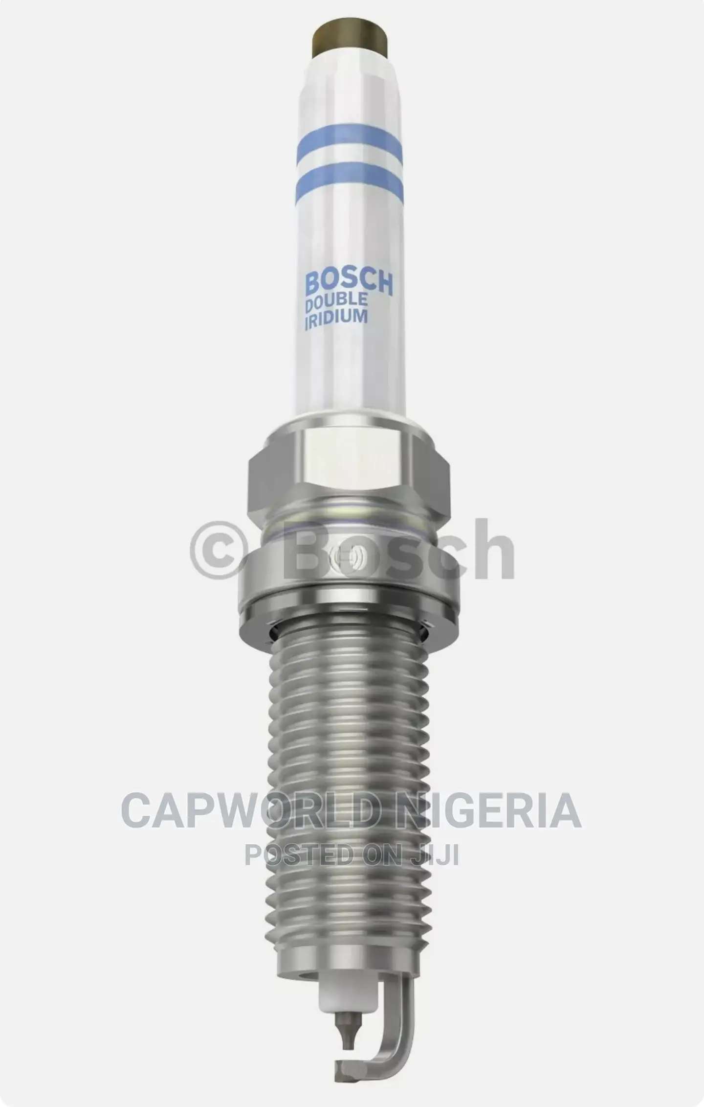 Genuine Bosch 7434 Double Iridium 4X Longer Life Spark Plugs