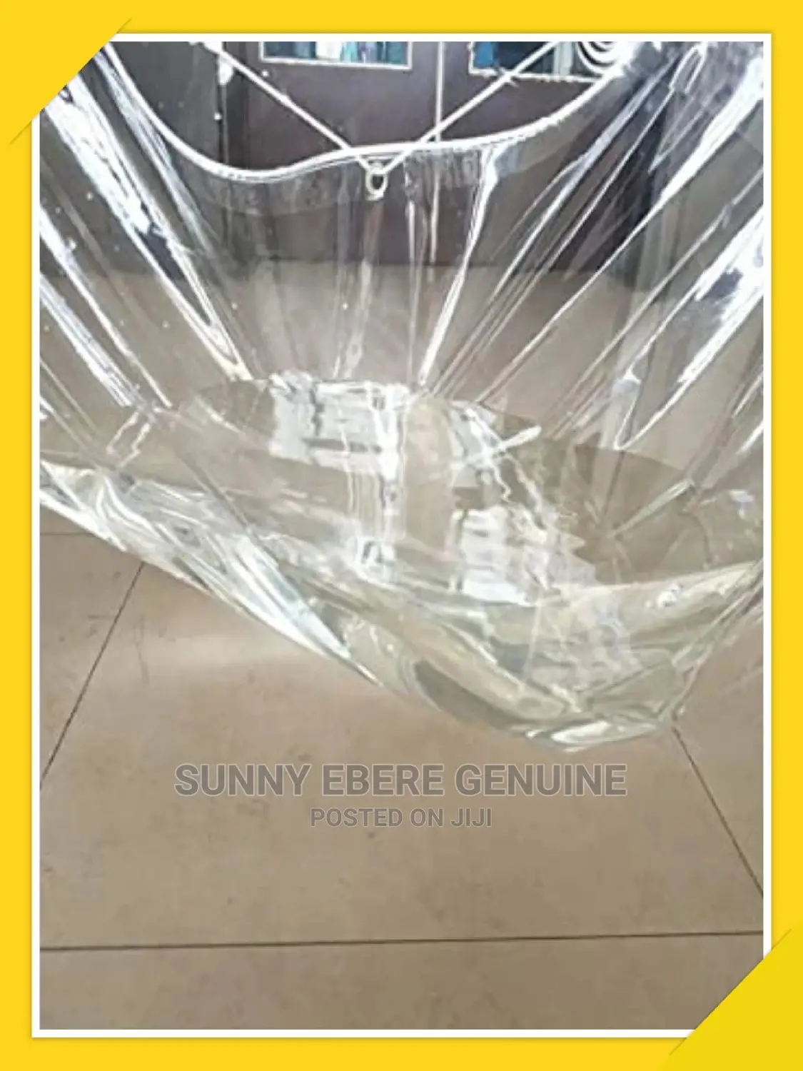 99% Transparent Outdoor Soft PVC Rain Cover Waterpro 45*1.6m