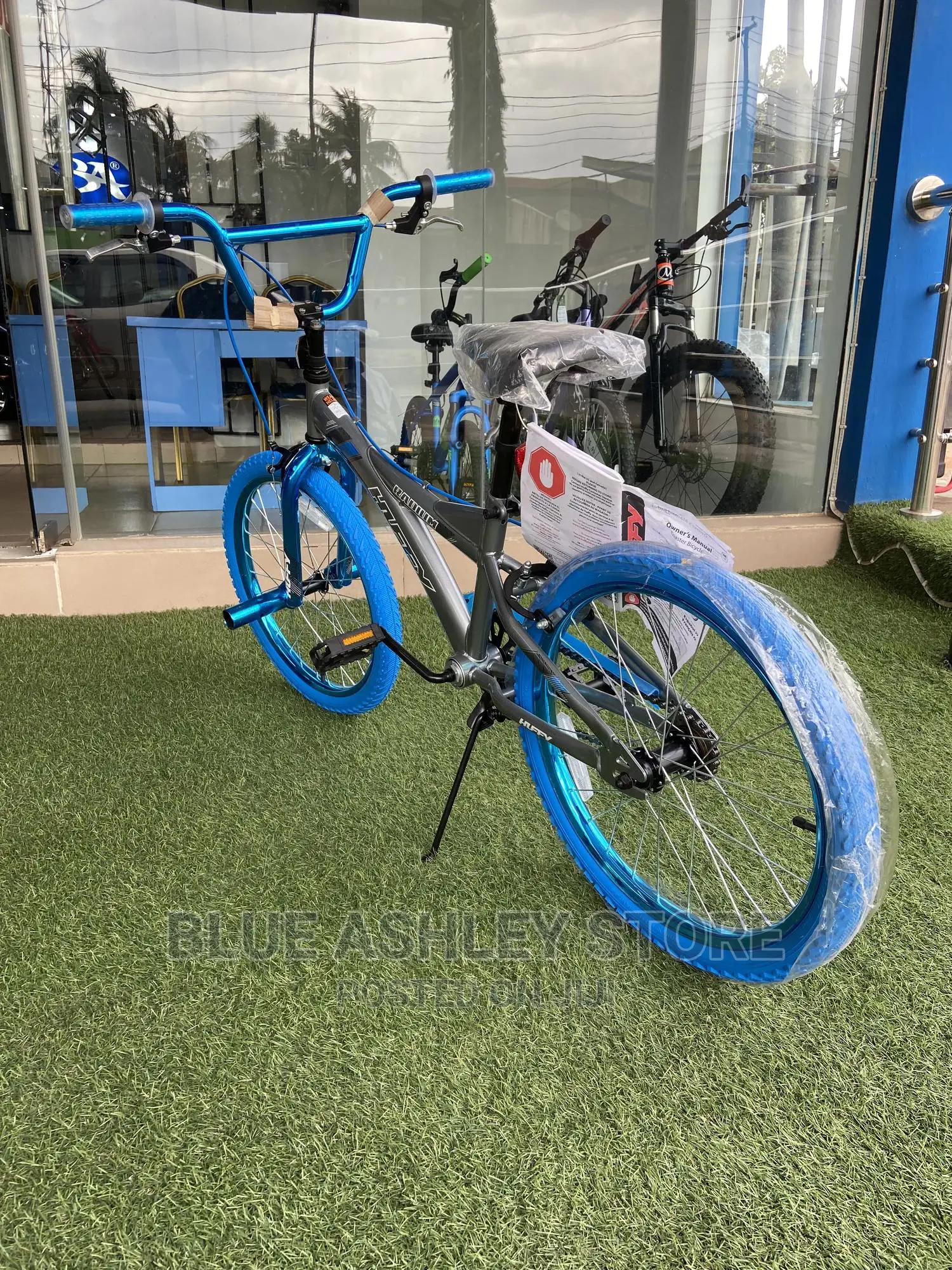 Huffy 20" Radium Metaloid BMX-Style Boys Bike, Blue